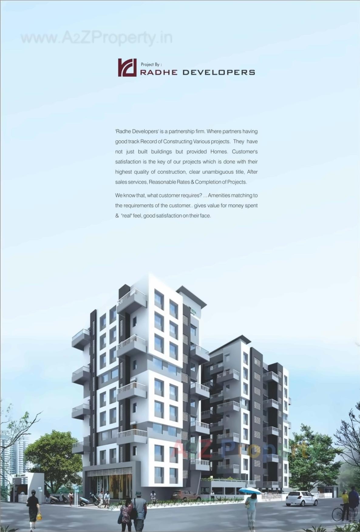 3D Elevation of real estate project Govinda Heights located at Nashik, Nashik, Maharashtra