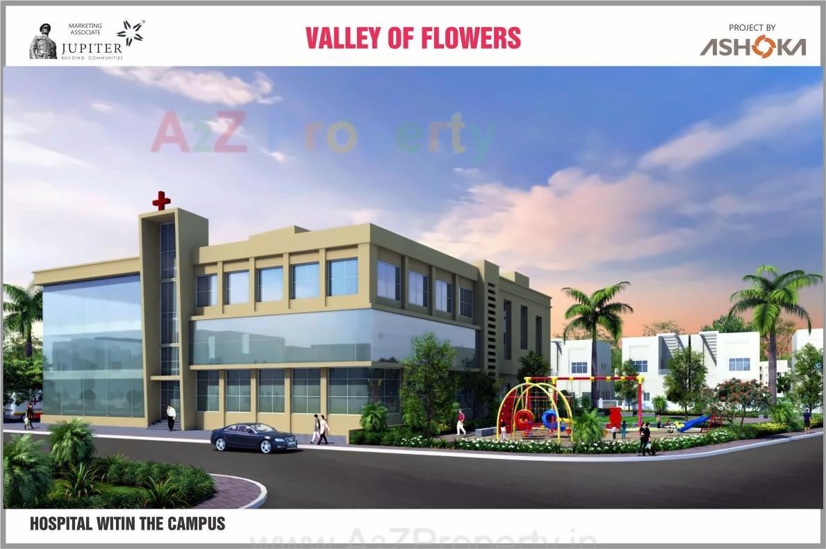 3D Elevation of real estate project Gulmohar A, B, C S located at Sinnar, Nashik, Maharashtra