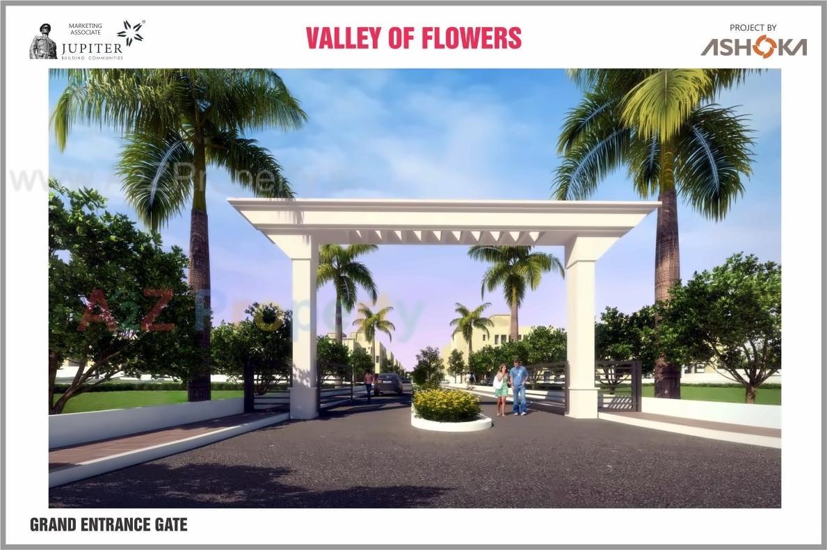 3D Elevation of real estate project Gulmohar A, B, C S located at Sinnar, Nashik, Maharashtra