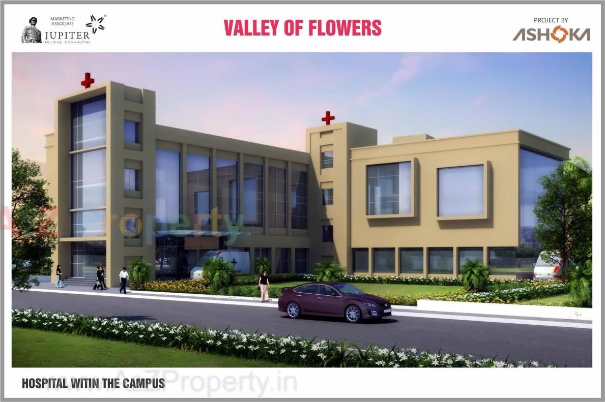 3D Elevation of real estate project Gulmohar A, B, C S located at Sinnar, Nashik, Maharashtra
