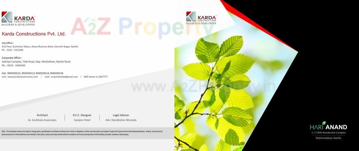  of real estate project Hari Anand located at Nashik, Nashik, Maharashtra