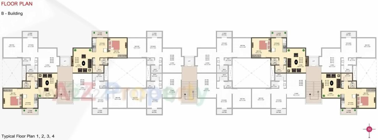 Layout of real estate project Hari Anand located at Nashik, Nashik, Maharashtra