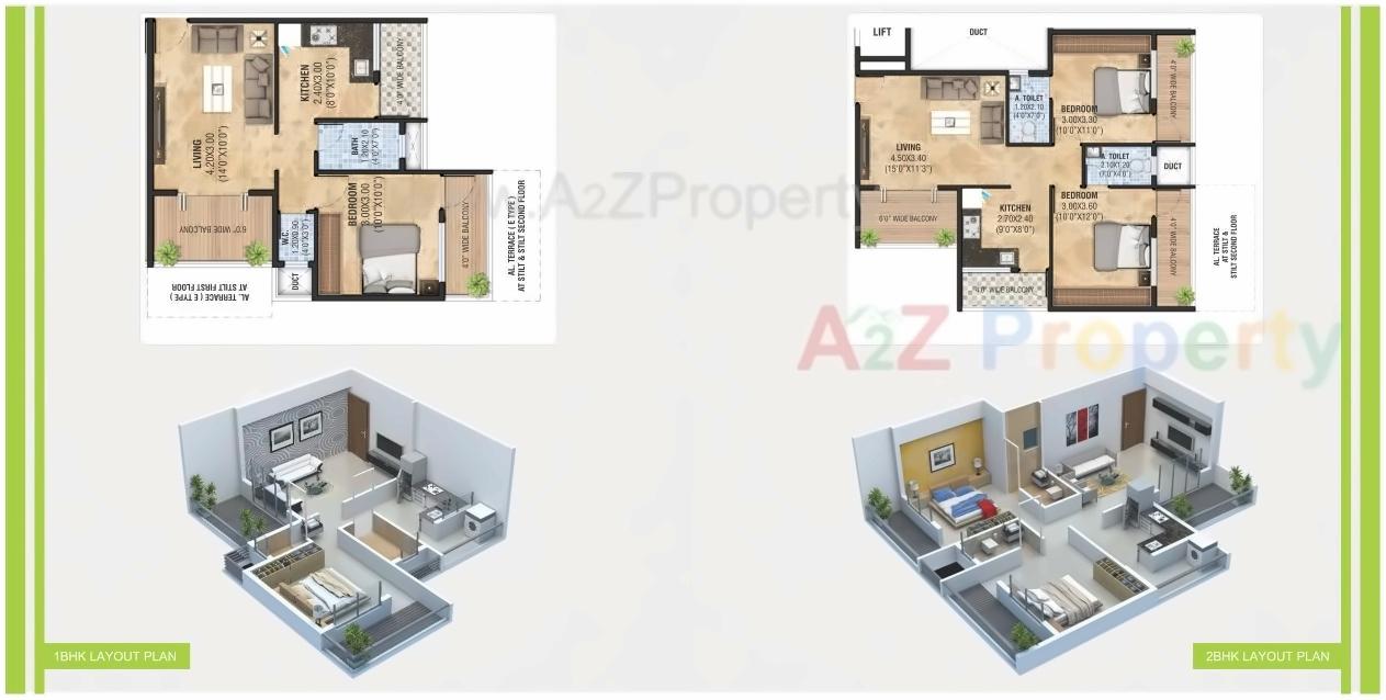 Layout of real estate project Hari Anandvan located at Belatgavhan, Nashik, Maharashtra