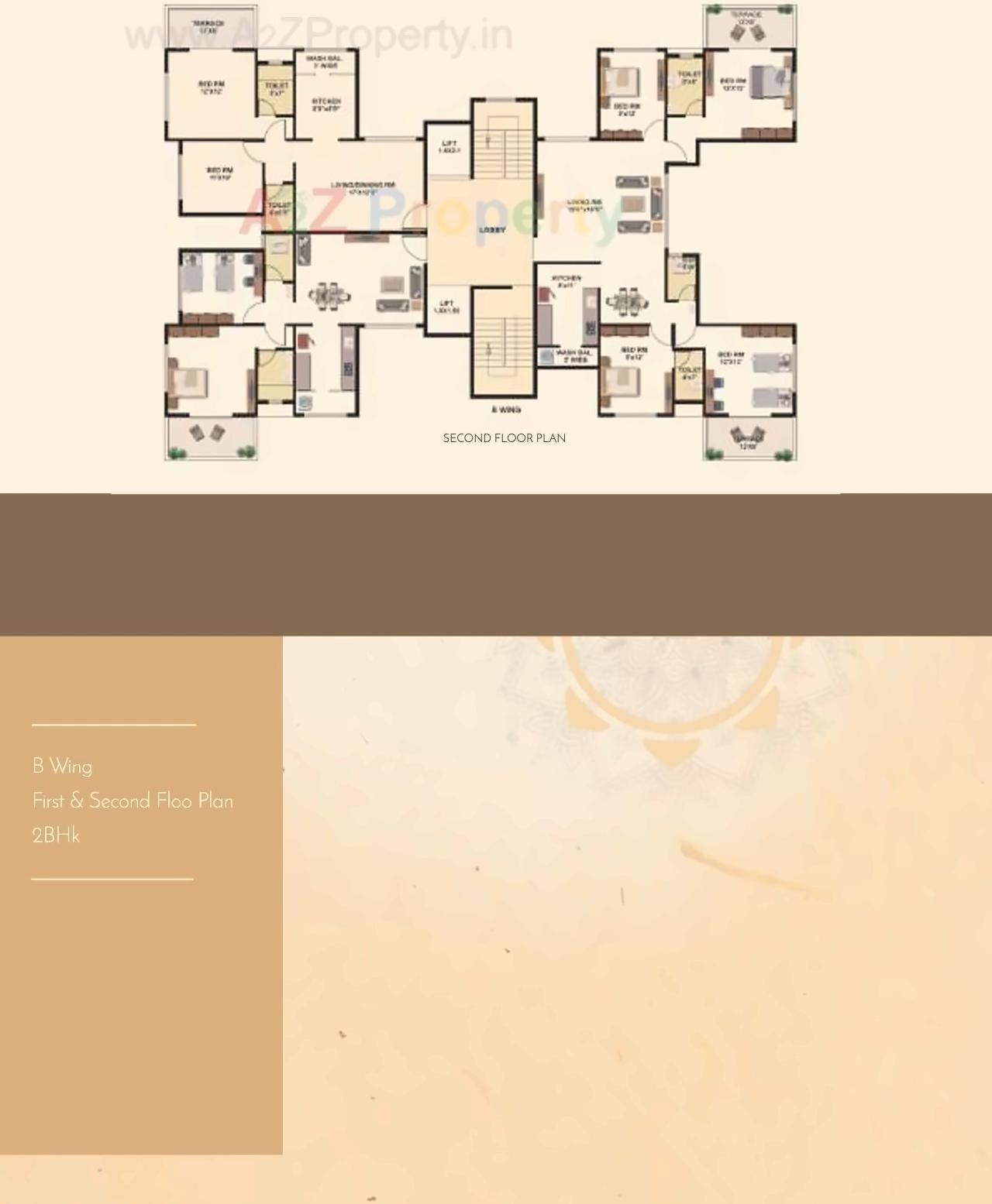 Layout of real estate project Hari Bhakti located at Deolali-cb, Nashik, Maharashtra