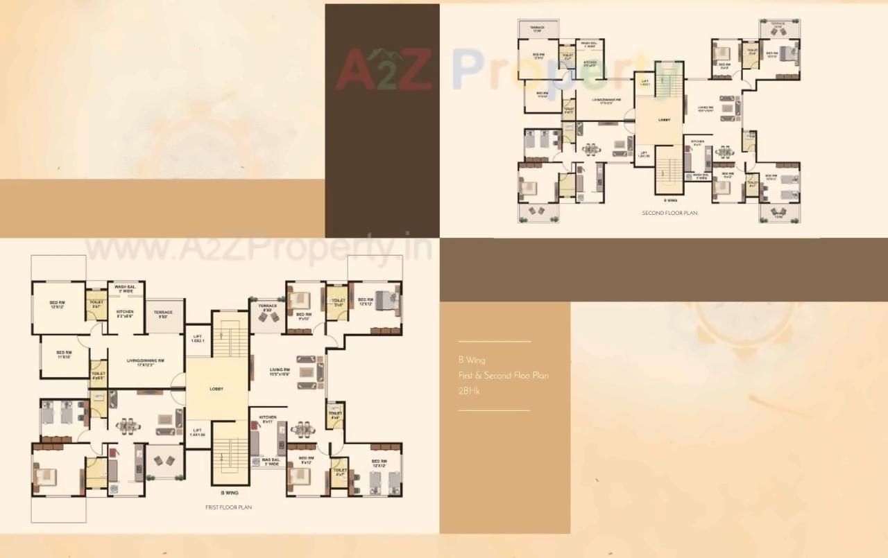Layout of real estate project Hari Bhakti located at Deolali-cb, Nashik, Maharashtra