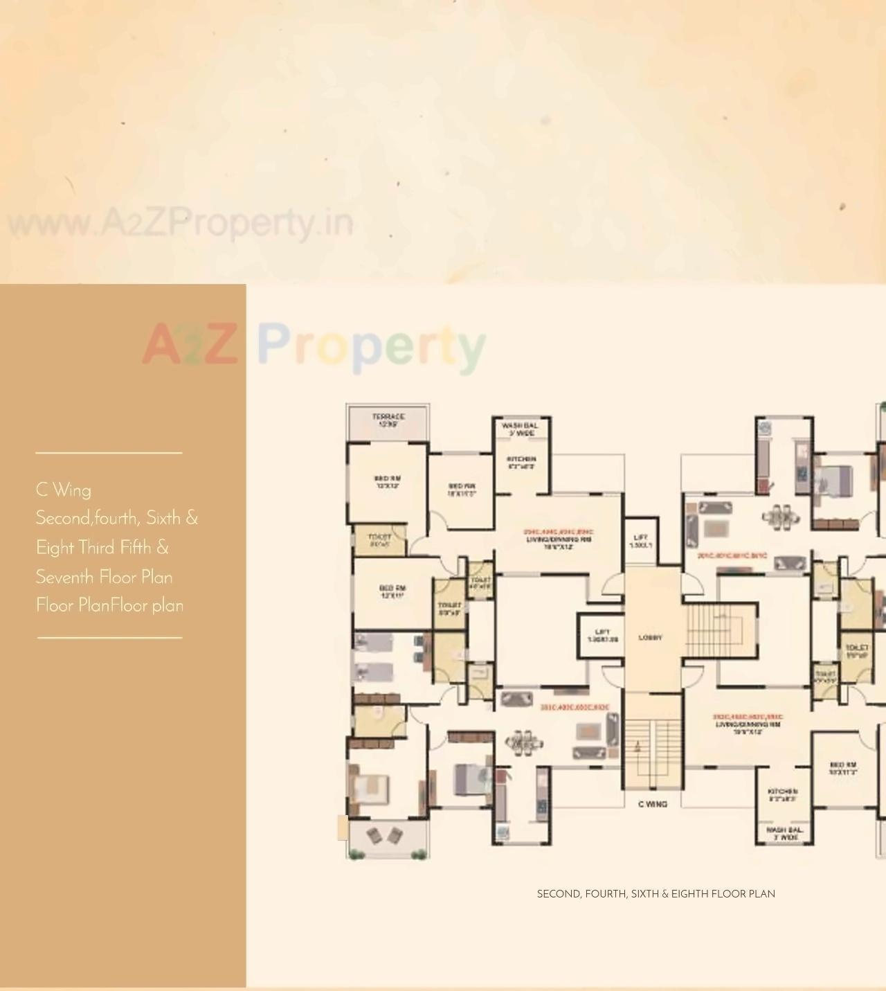 Layout of real estate project Hari Bhakti located at Deolali-cb, Nashik, Maharashtra