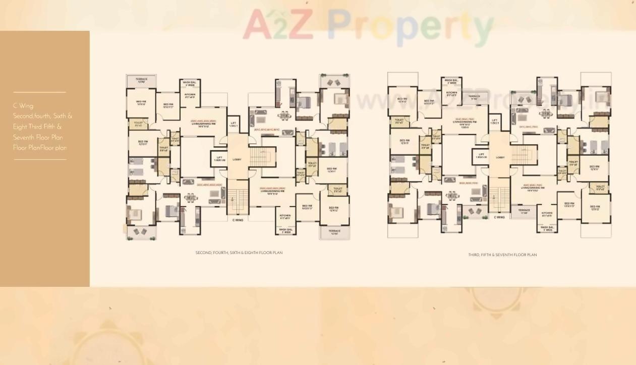 Layout of real estate project Hari Bhakti located at Deolali-cb, Nashik, Maharashtra