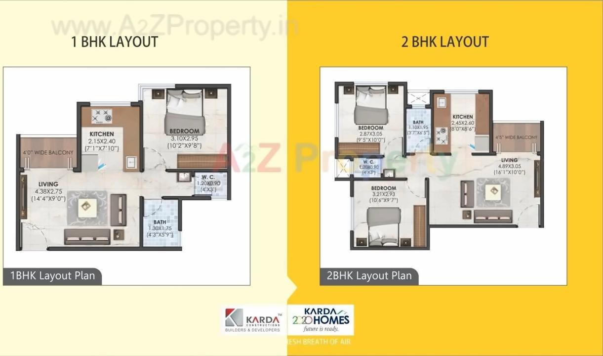 Layout of real estate project Hari Gokuldham located at Jail-road, Nashik, Maharashtra