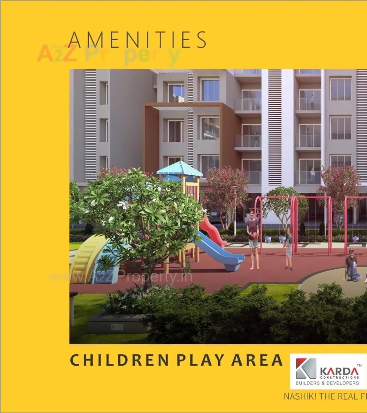 3D Elevation of real estate project Hari Nakshatra located at Deolaligaon, Nashik, Maharashtra