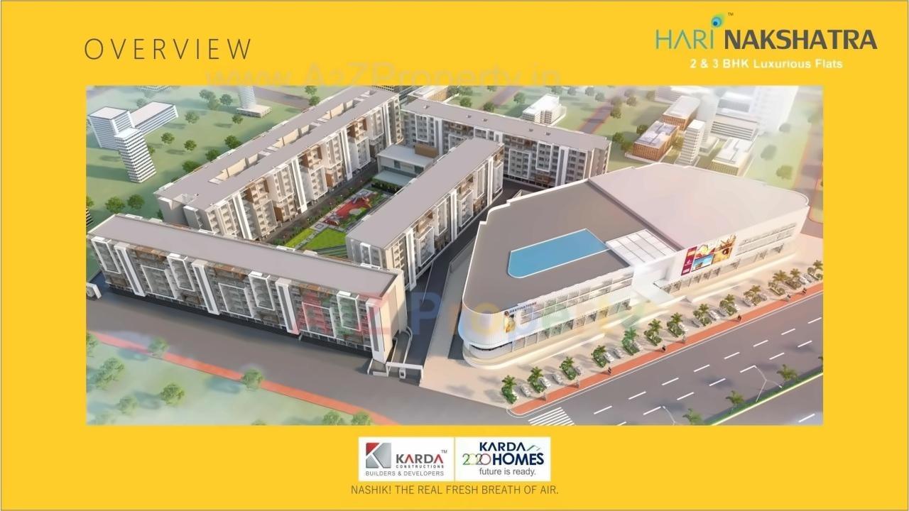 Layout of real estate project Hari Nakshatra located at Deolaligaon, Nashik, Maharashtra