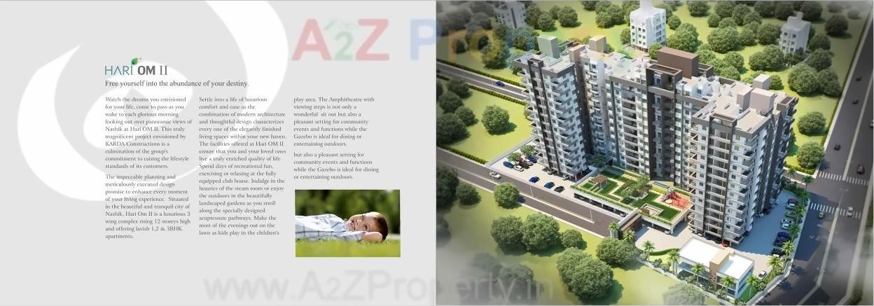 3D Elevation of real estate project Hari Om located at Nashik, Nashik, Maharashtra