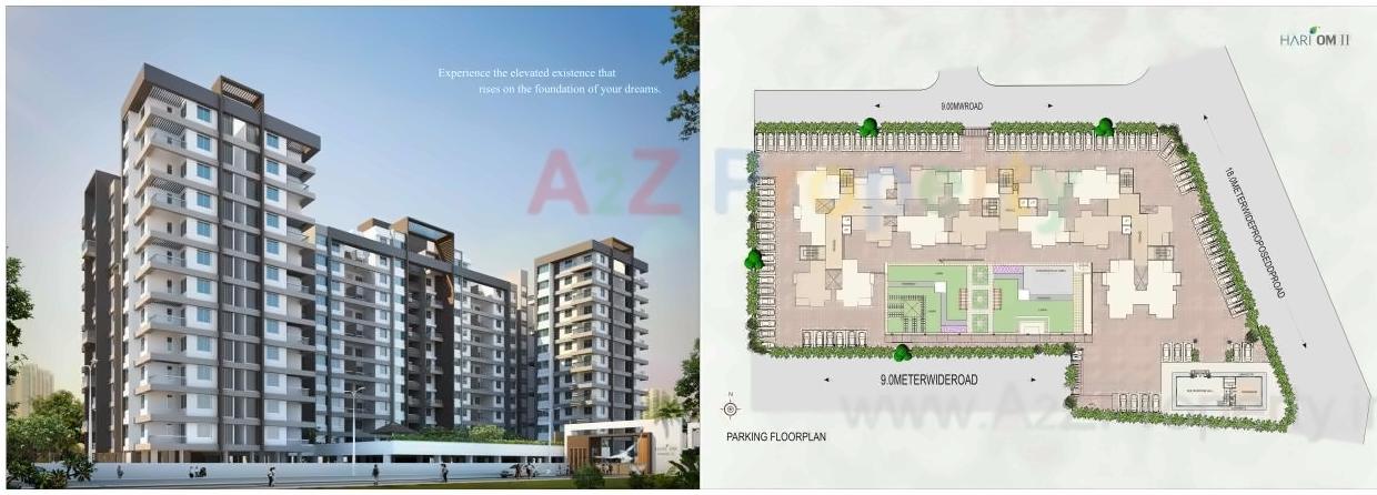 Layout of real estate project Hari Om located at Nashik, Nashik, Maharashtra