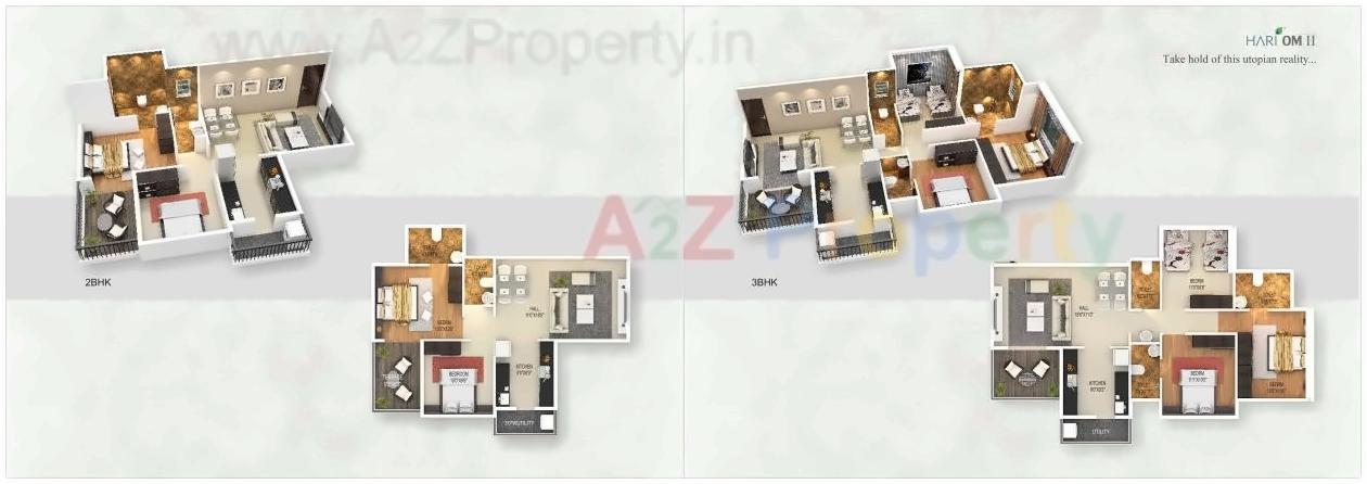 Layout of real estate project Hari Om located at Nashik, Nashik, Maharashtra
