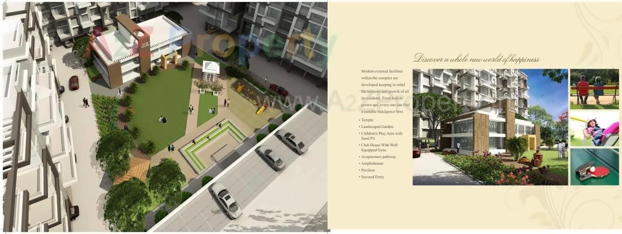 3D Elevation of real estate project Hari Sanskruti located at Deolaligaon, Nashik, Maharashtra