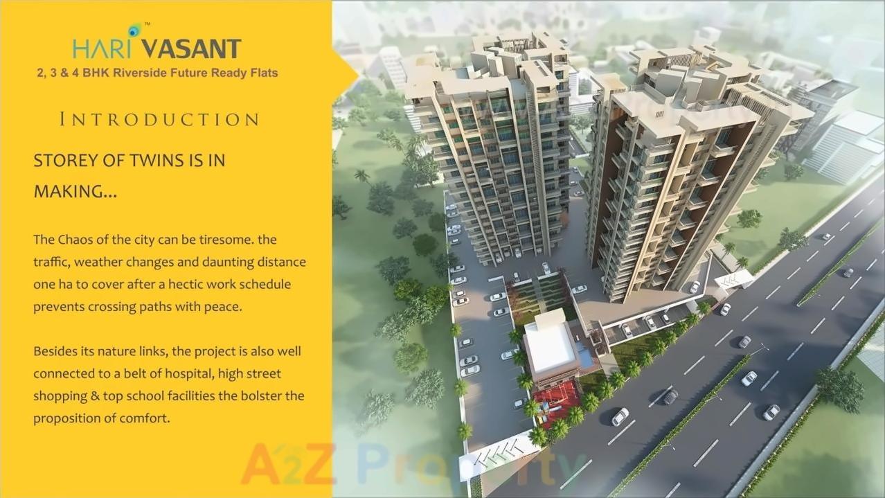 3D Elevation of real estate project Hari Vasant located at Aanandwali, Nashik, Maharashtra