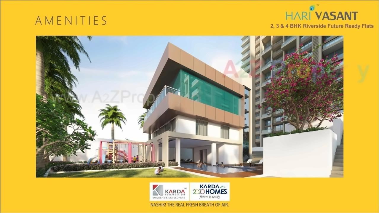 3D Elevation of real estate project Hari Vasant located at Aanandwali, Nashik, Maharashtra