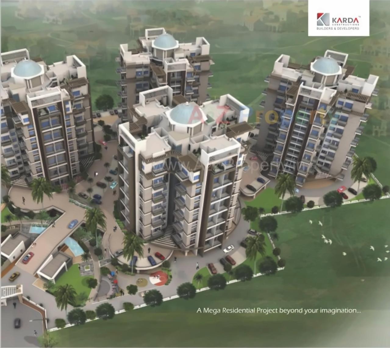 3D Elevation of real estate project Hari Vishwa located at Nashik, Nashik, Maharashtra
