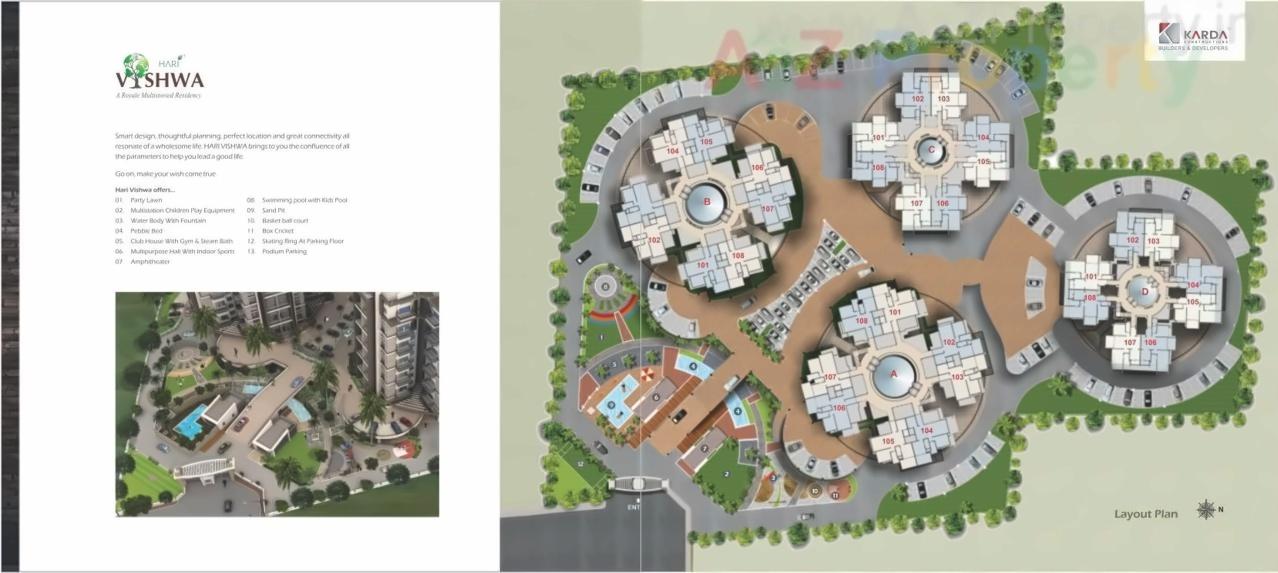  of real estate project Hari Vishwa located at Nashik, Nashik, Maharashtra