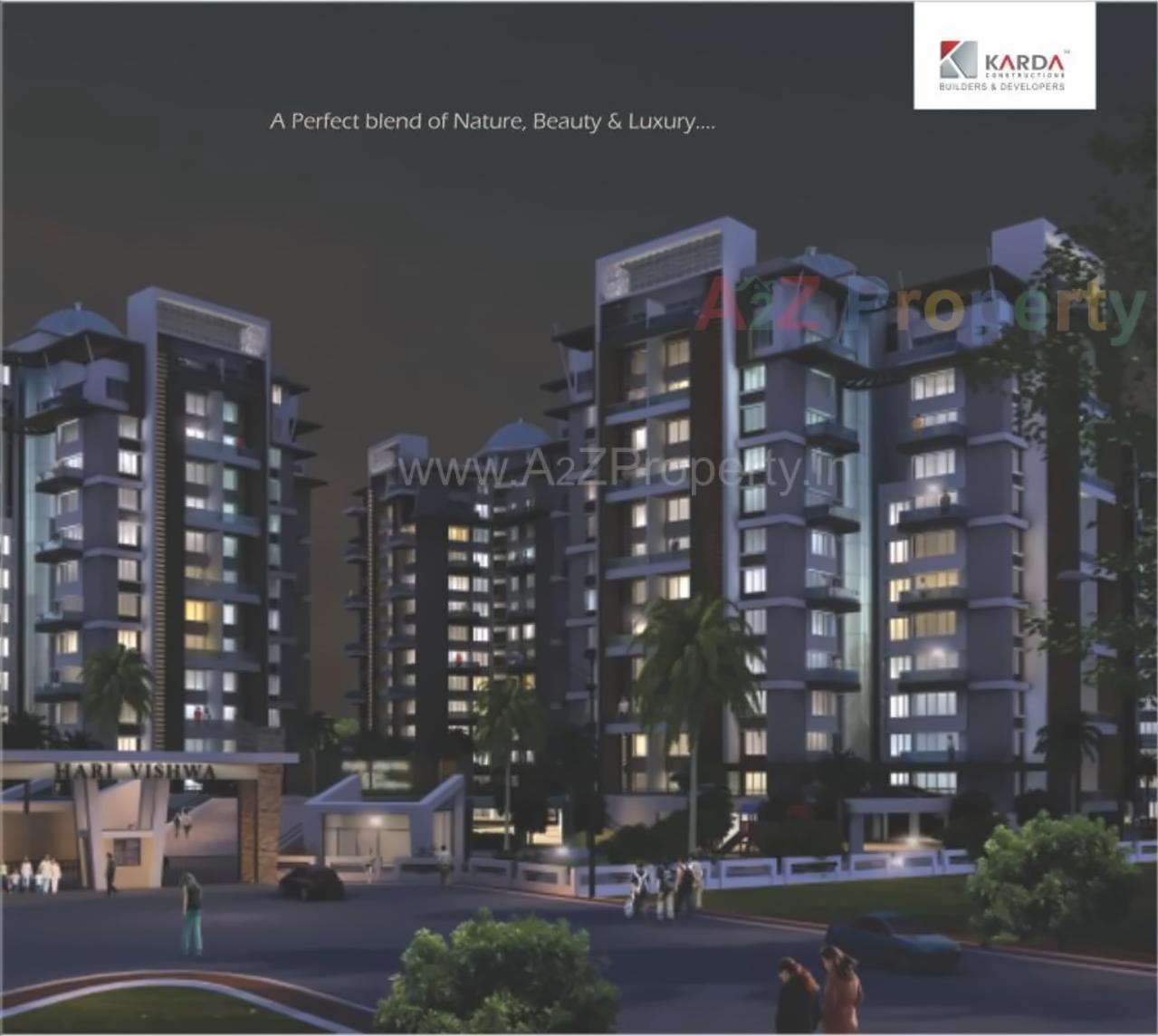 3D Elevation of real estate project Hari Vishwa located at Nashik, Nashik, Maharashtra