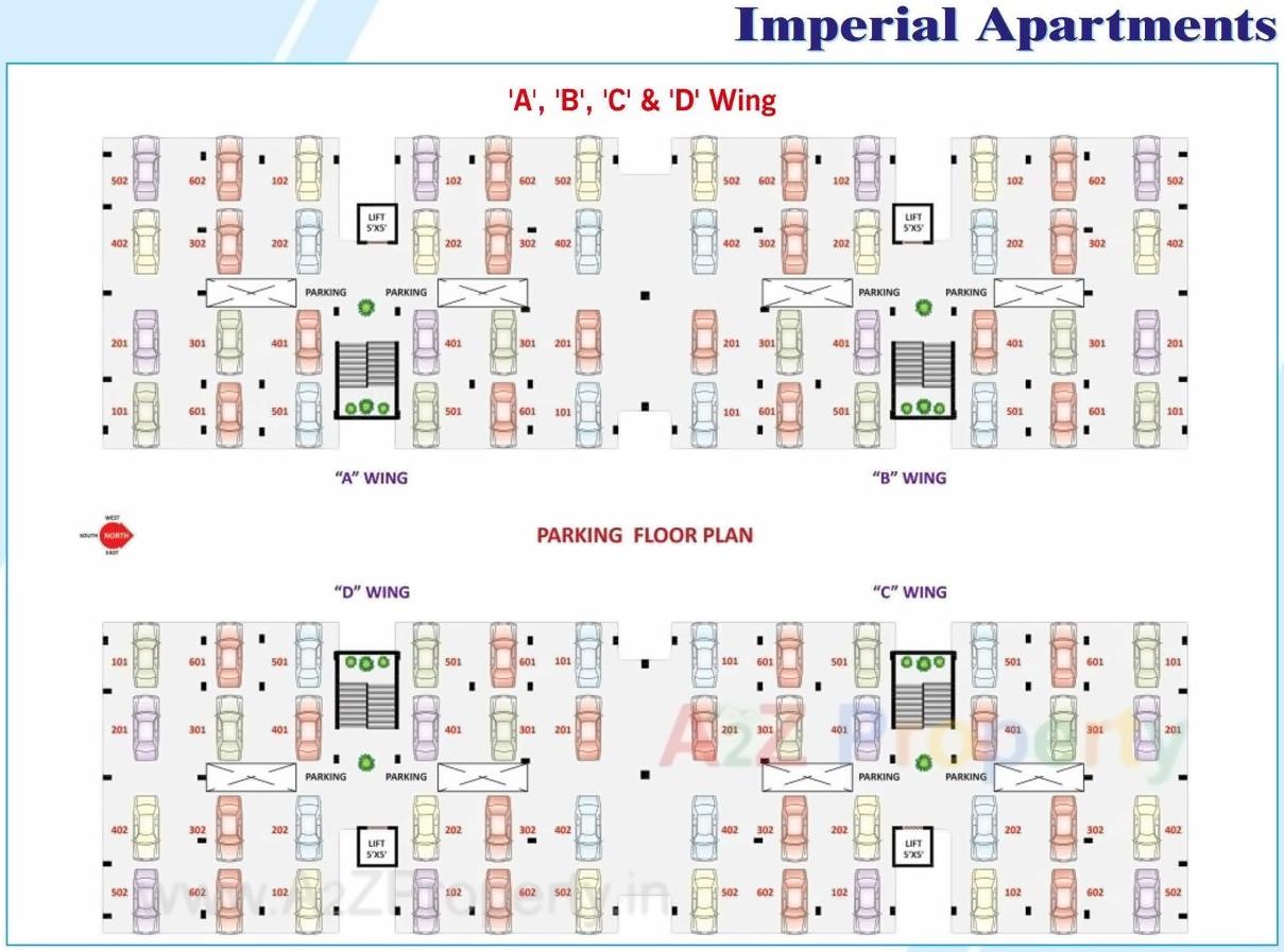 Layout of real estate project Imperial Meadows located at Nashik, Nashik, Maharashtra