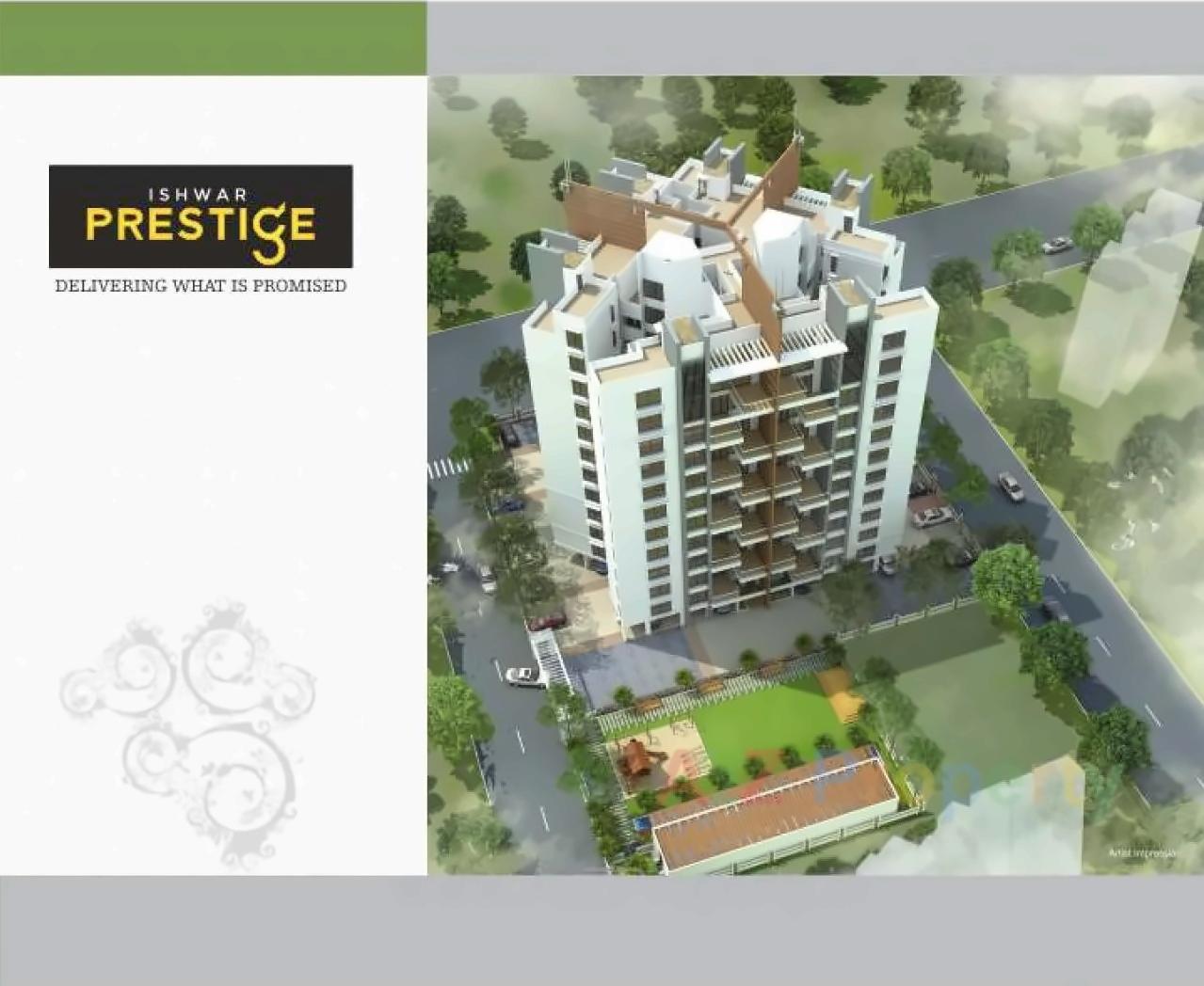 3D Elevation of real estate project Ishwar Prestige located at Aanandwali, Nashik, Maharashtra