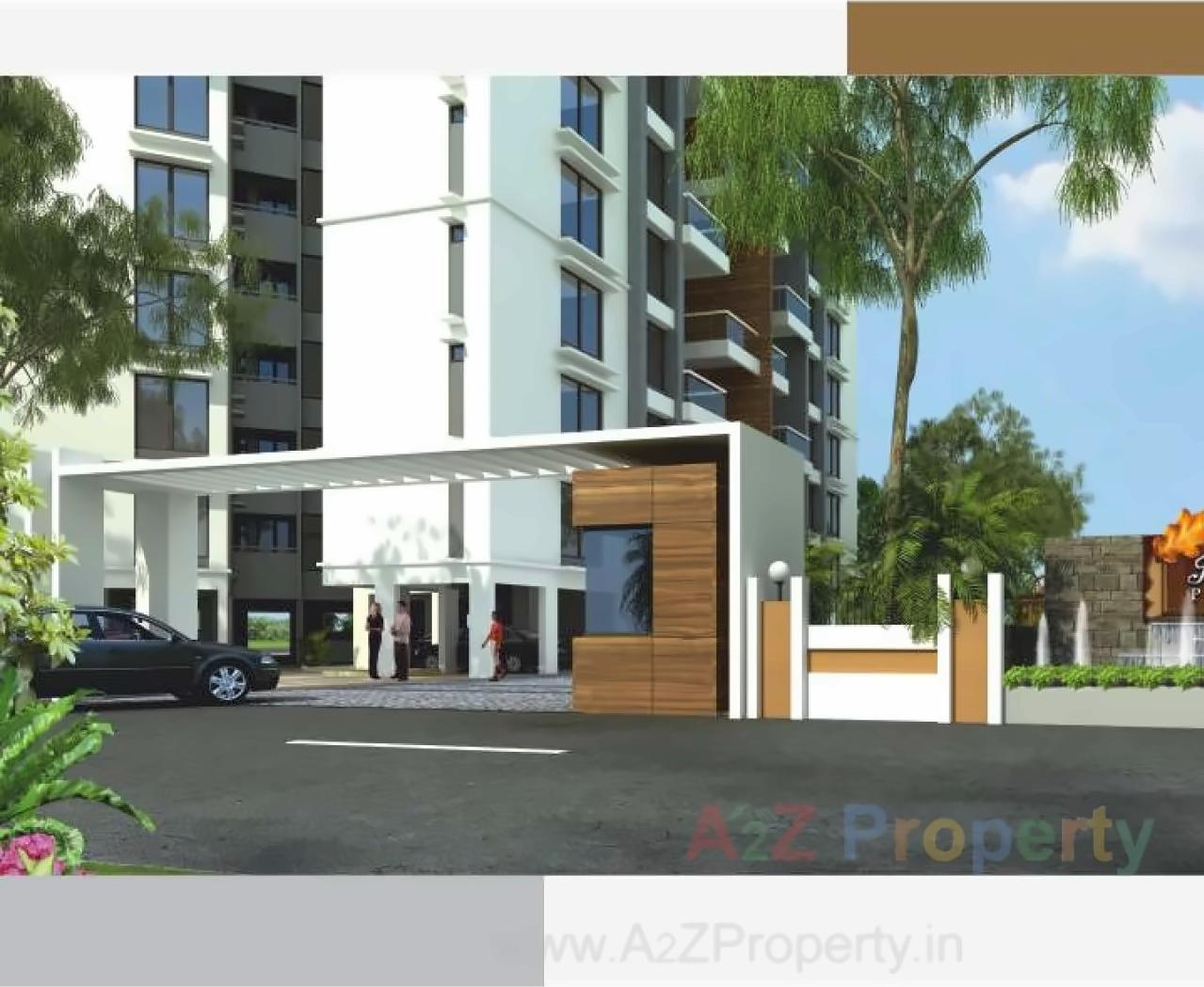 3D Elevation of real estate project Ishwar Prestige located at Aanandwali, Nashik, Maharashtra