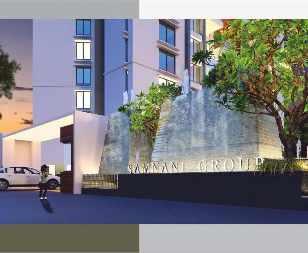 3D Elevation of real estate project Ishwar Prestige located at Aanandwali, Nashik, Maharashtra