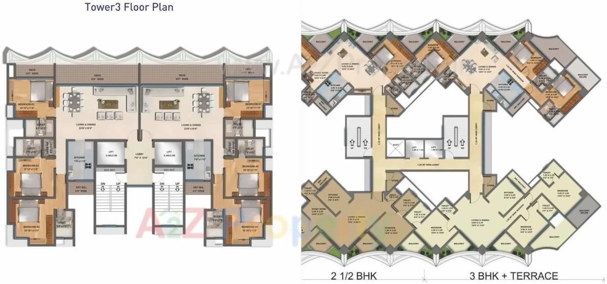 Layout of real estate project Karmaa Galaxy located at Nashik-m-corp, Nashik, Maharashtra