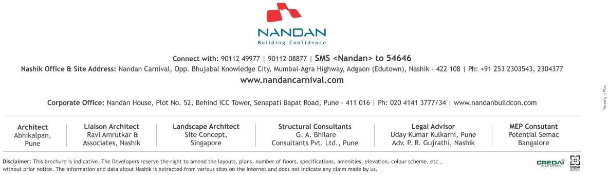 Image 22775 19 of real estate project Nandan Carnival located at Nashik-m-corp, Nashik, Maharashtra