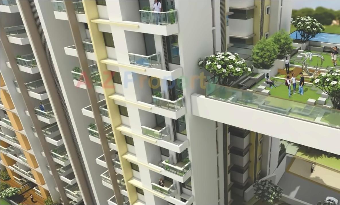 3D Elevation of real estate project Nandan Carnival B  located at Nashik-m-corp, Nashik, Maharashtra