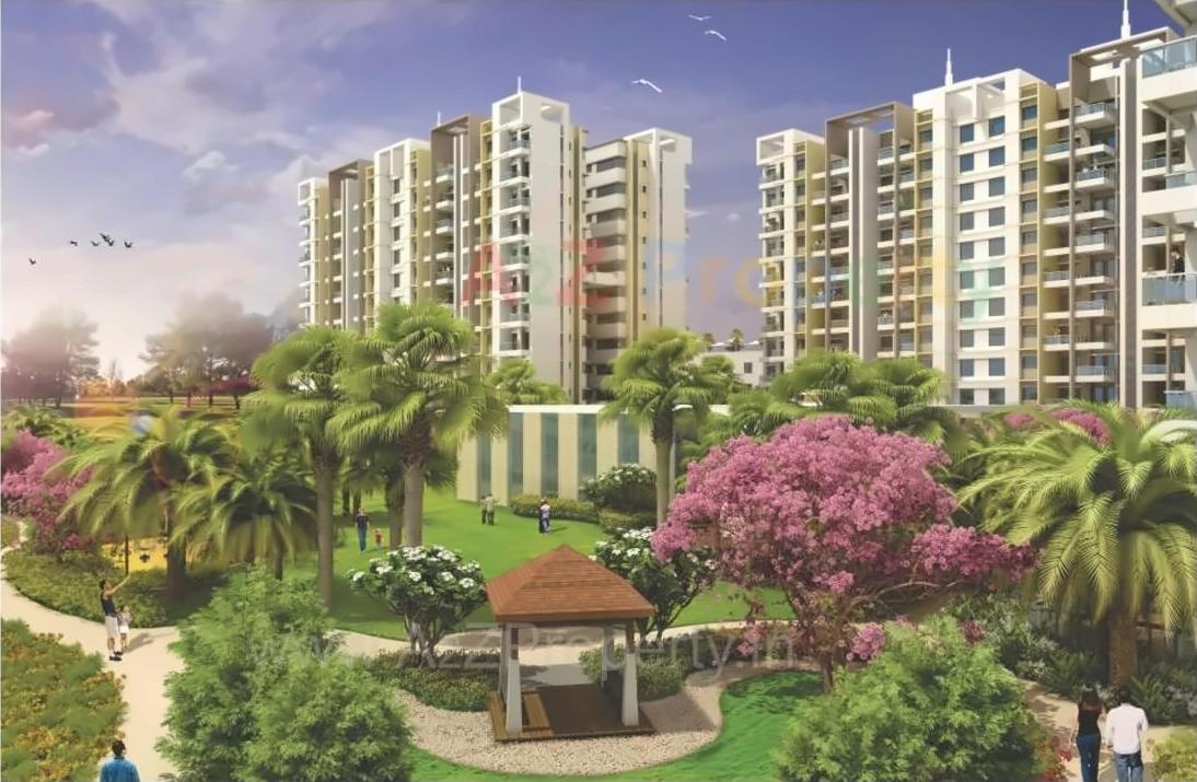 3D Elevation of real estate project Nandan Carnival B  located at Nashik-m-corp, Nashik, Maharashtra