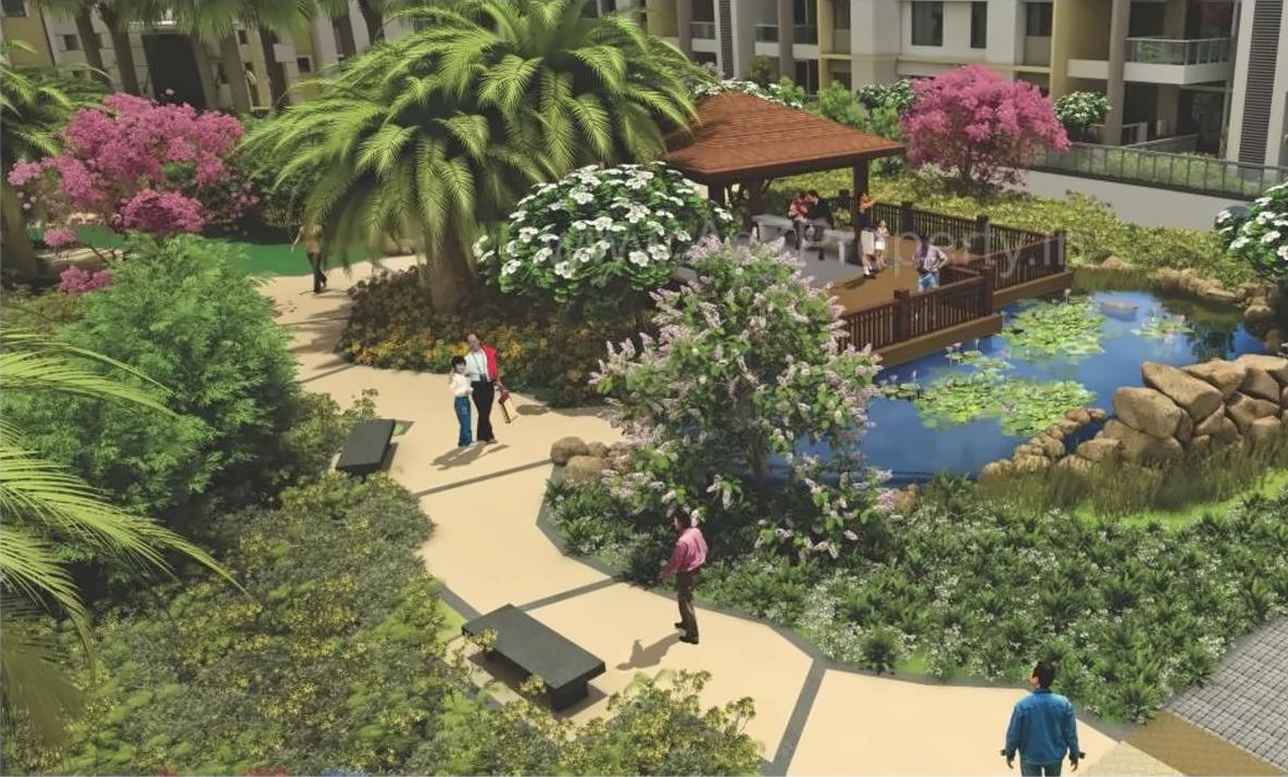 3D Elevation of real estate project Nandan Carnival B  located at Nashik-m-corp, Nashik, Maharashtra