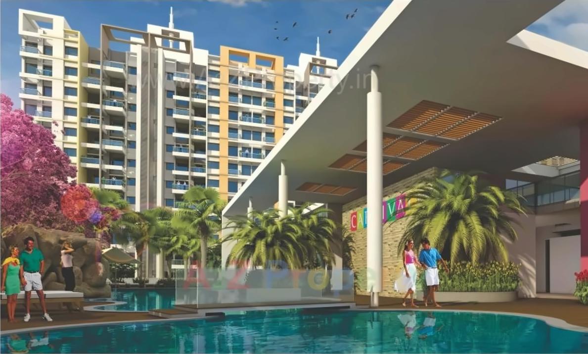 3D Elevation of real estate project Nandan Carnival B  located at Nashik-m-corp, Nashik, Maharashtra