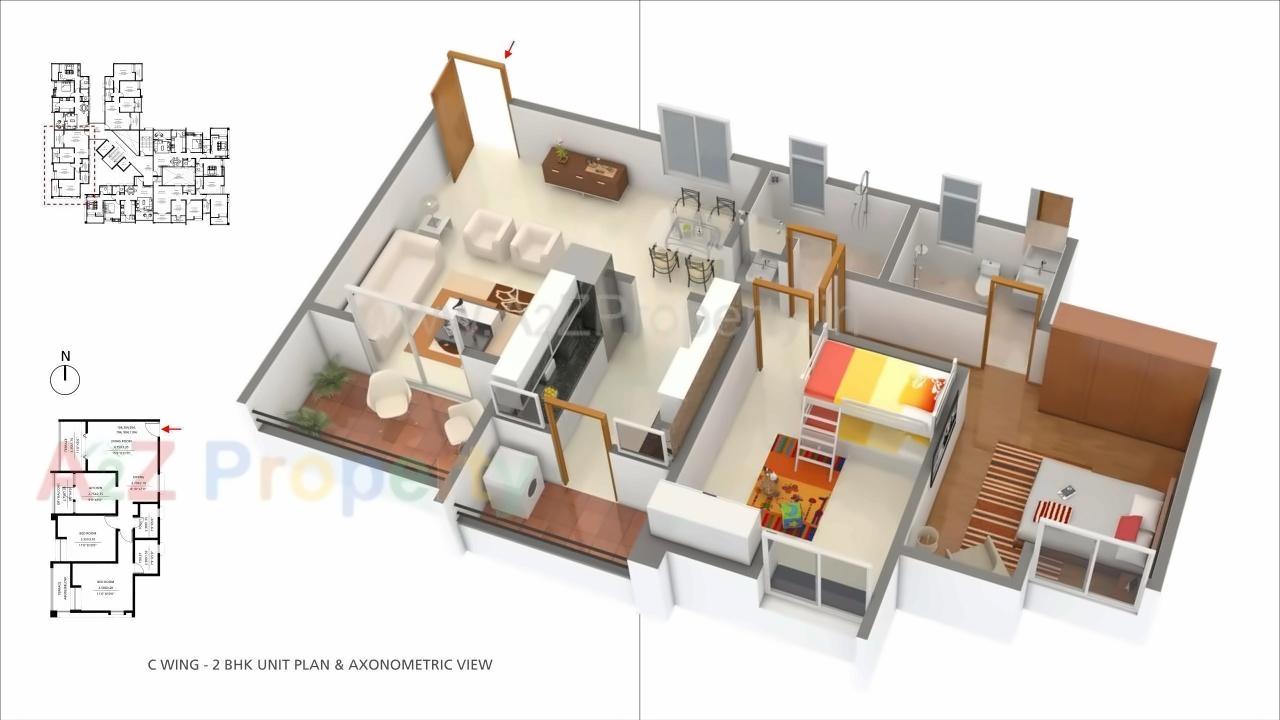 Layout of real estate project Natures Pride located at Nashik-m-corp, Nashik, Maharashtra