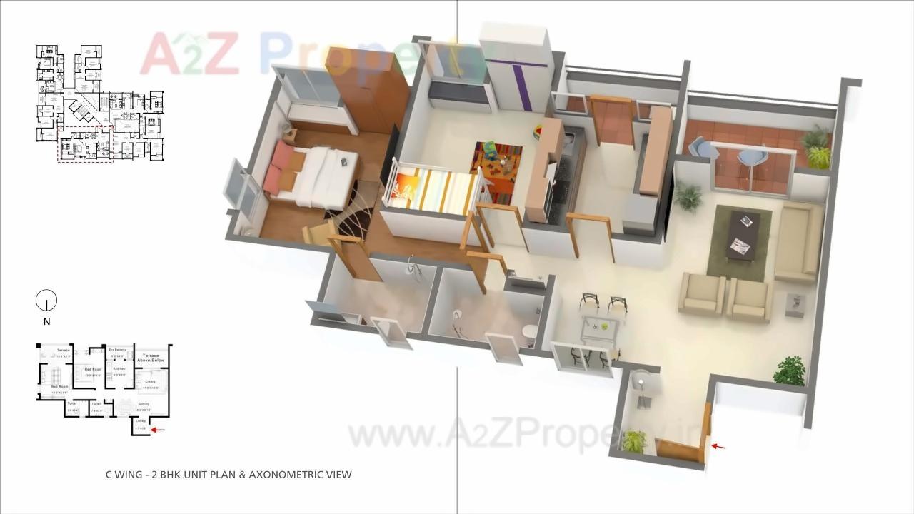 Layout of real estate project Natures Pride located at Nashik-m-corp, Nashik, Maharashtra