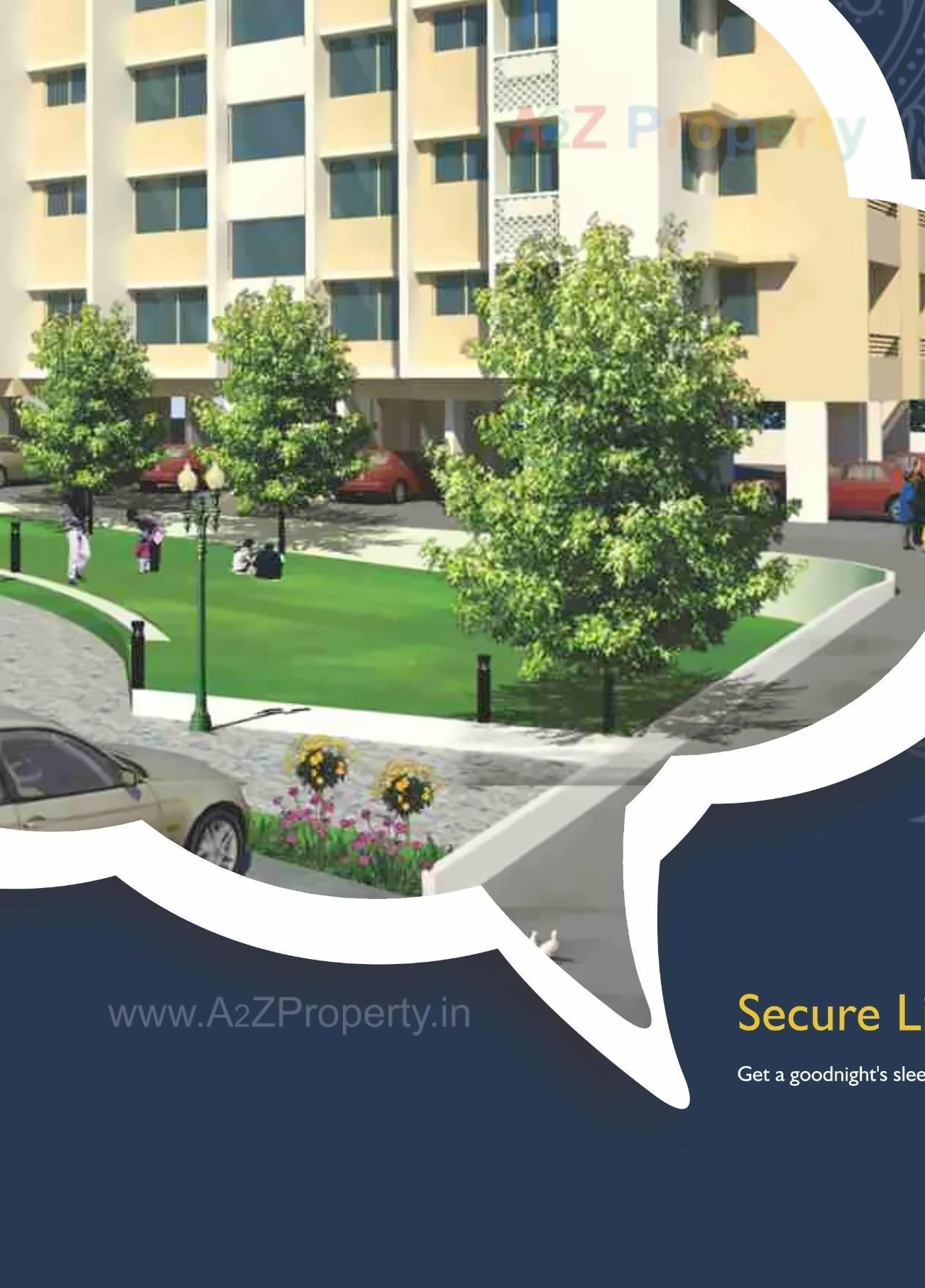 3D Elevation of real estate project Nirman Vrindavan Gardens located at Nashik, Nashik, Maharashtra