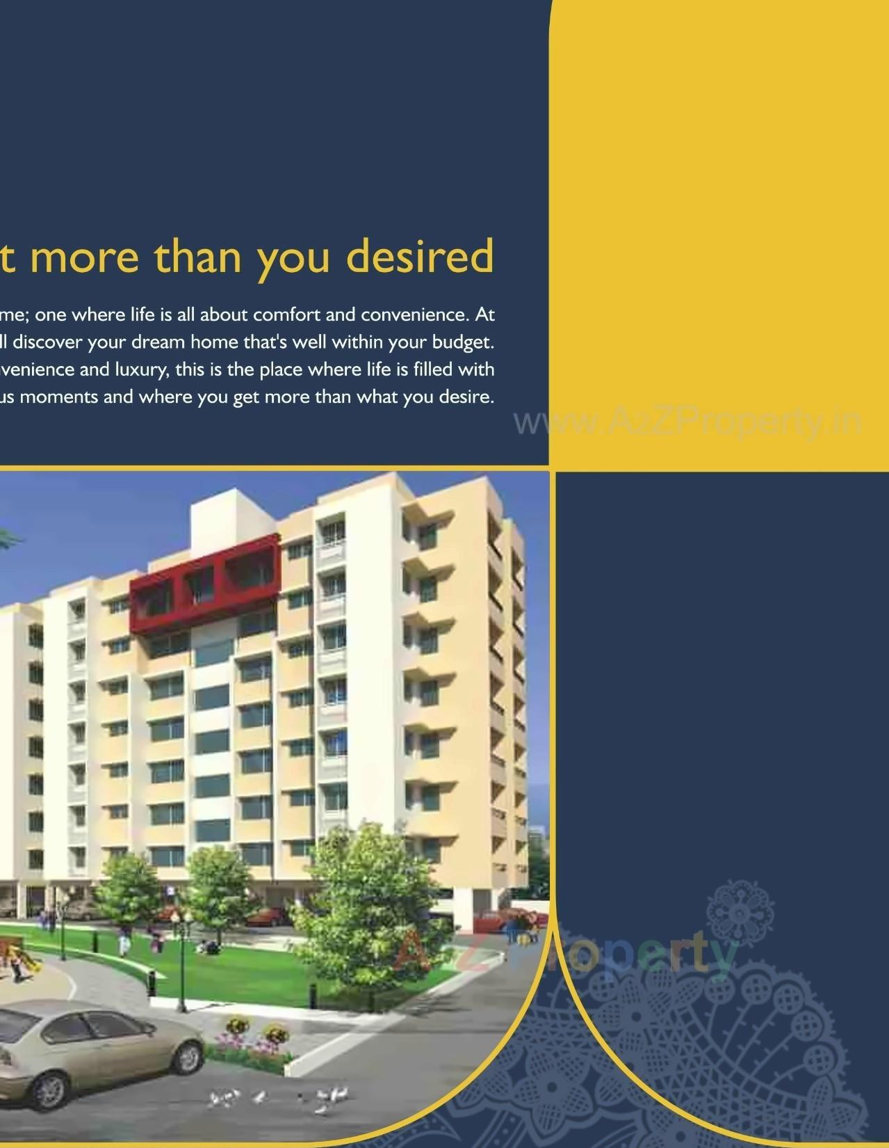 3D Elevation of real estate project Nirman Vrindavan Gardens located at Nashik, Nashik, Maharashtra