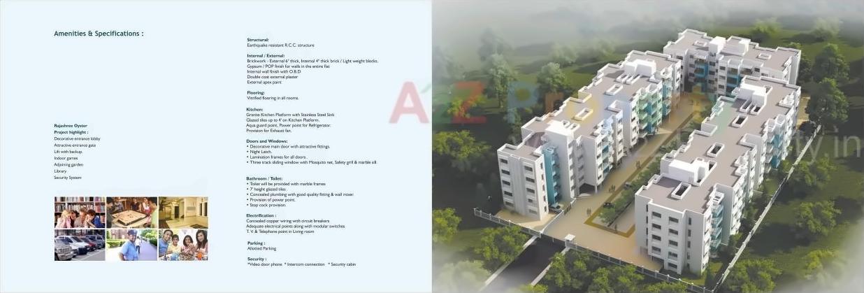  of real estate project Rajashree Oyster located at Nashik, Nashik, Maharashtra