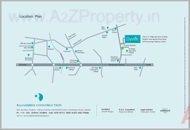  of real estate project Rajashree Oyster located at Nashik, Nashik, Maharashtra