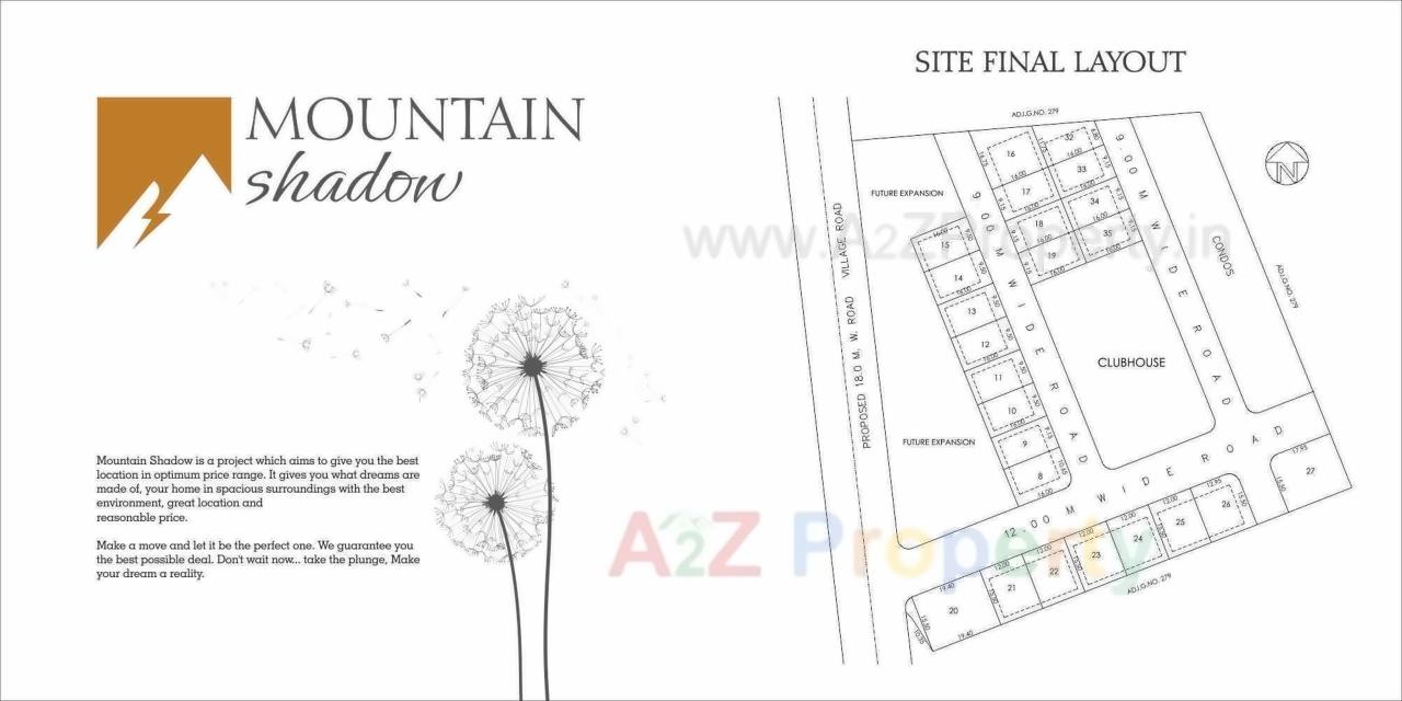  of real estate project Ram Realtys Mountain Shadow located at Pardevi, Nashik, Maharashtra