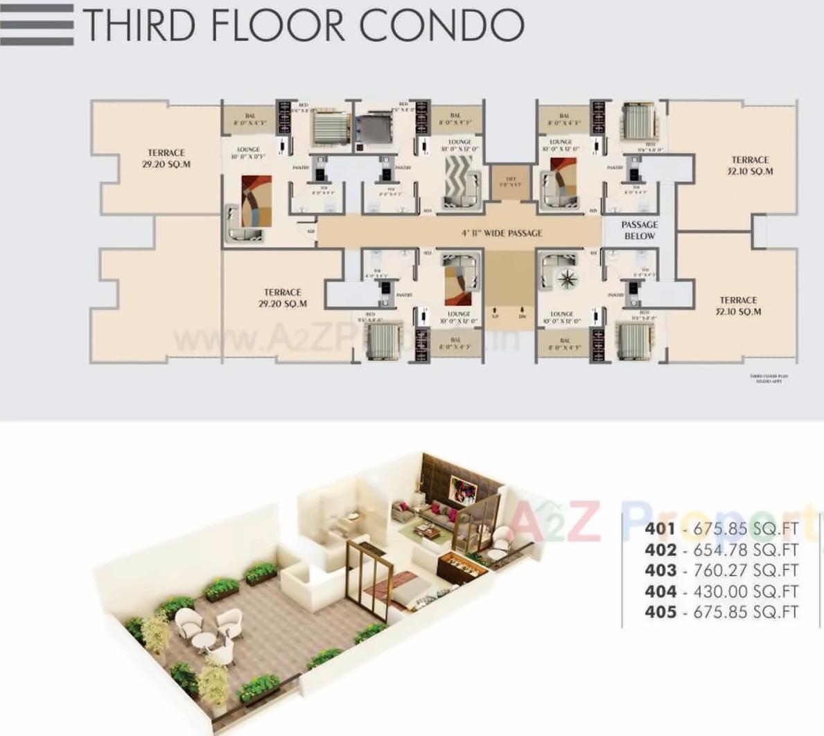 Layout of real estate project Ram Realtys Mountain Shadow located at Pardevi, Nashik, Maharashtra