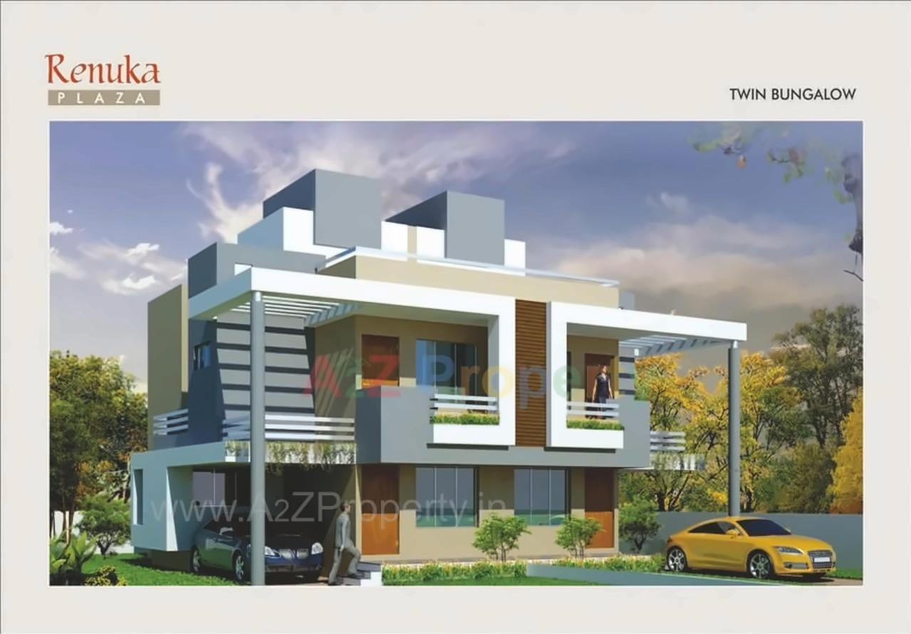 3D Elevation of real estate project Renuka Plaza located at Sansari, Nashik, Maharashtra