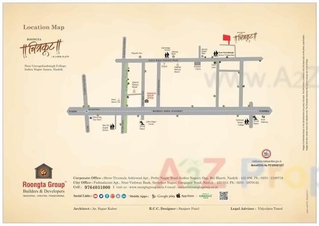  of real estate project Roongta Chitrakoot Apartment located at Nashik, Nashik, Maharashtra