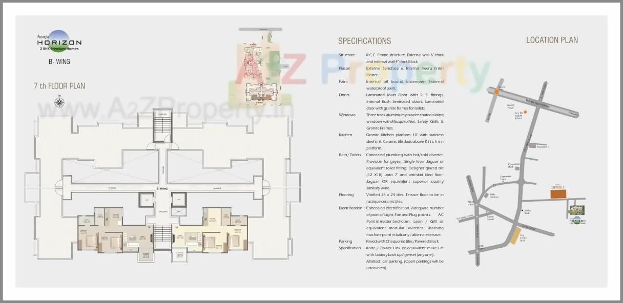  of real estate project Roongta Horizon Apartment located at Nashik, Nashik, Maharashtra