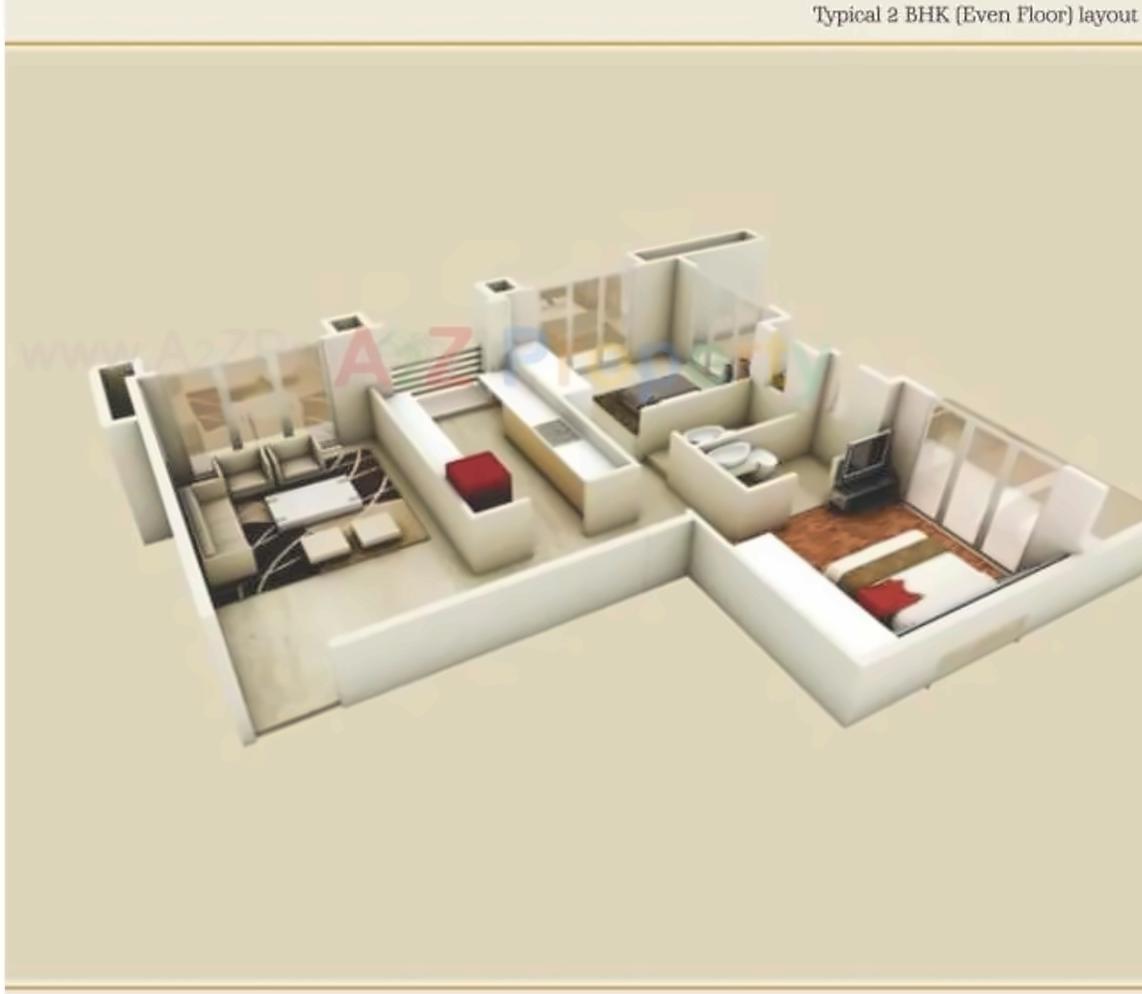 Layout of real estate project Royale B located at Nashik, Nashik, Maharashtra