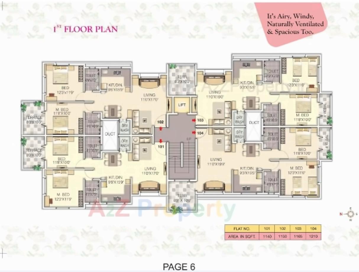 Layout of real estate project Sai Shilp Residency  Bhakti located at Nashik-m-corp, Nashik, Maharashtra