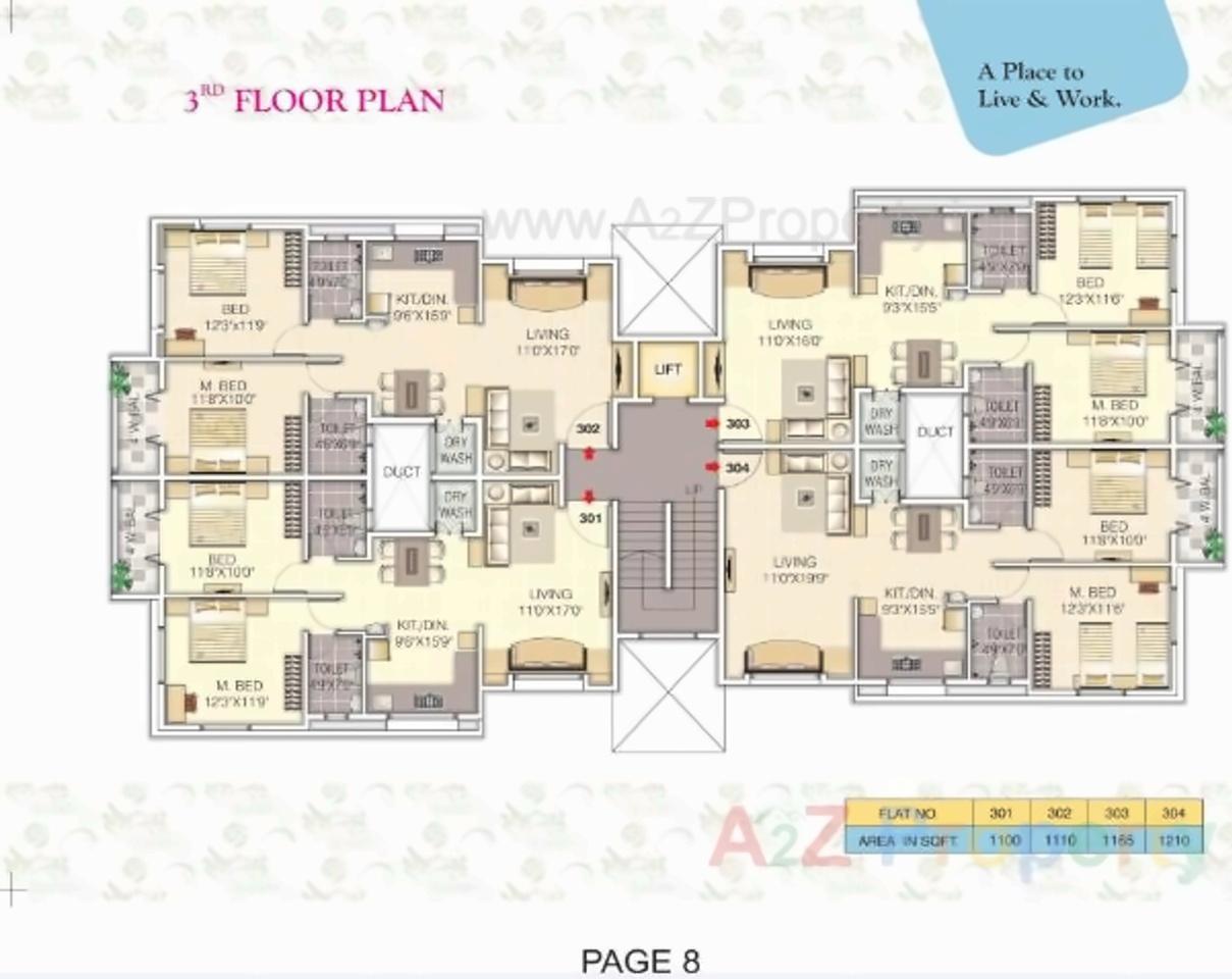 Layout of real estate project Sai Shilp Residency  Bhakti located at Nashik-m-corp, Nashik, Maharashtra