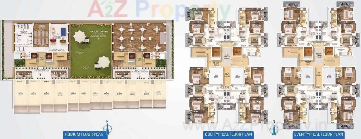 Layout of real estate project Saishrushti located at Nashik-m-corp, Nashik, Maharashtra