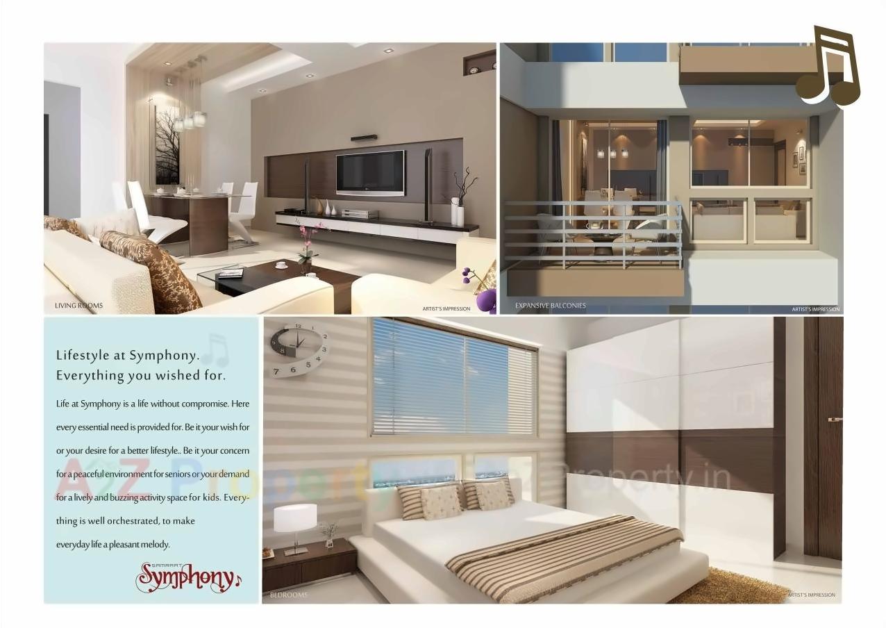 3D Elevation of real estate project Samraat Symphony Project 0 located at Nashik, Nashik, Maharashtra