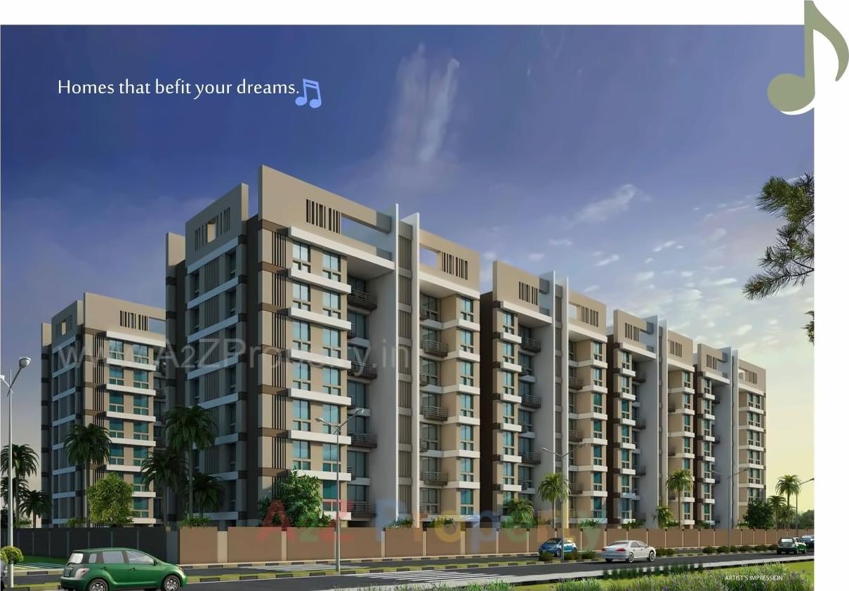 3D Elevation of real estate project Samraat Symphony Project 0 located at Nashik, Nashik, Maharashtra